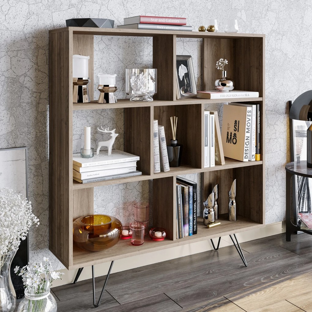 Knižnica Mistico - Walnut