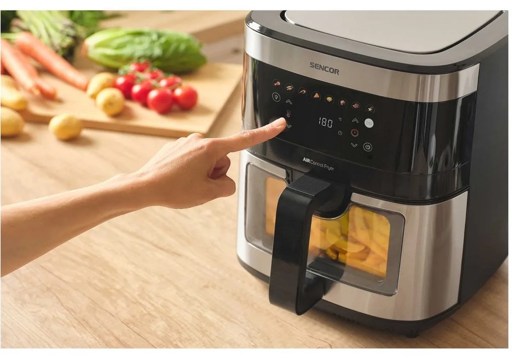 Sencor SFR 9000SS teplovzdušná fritéza