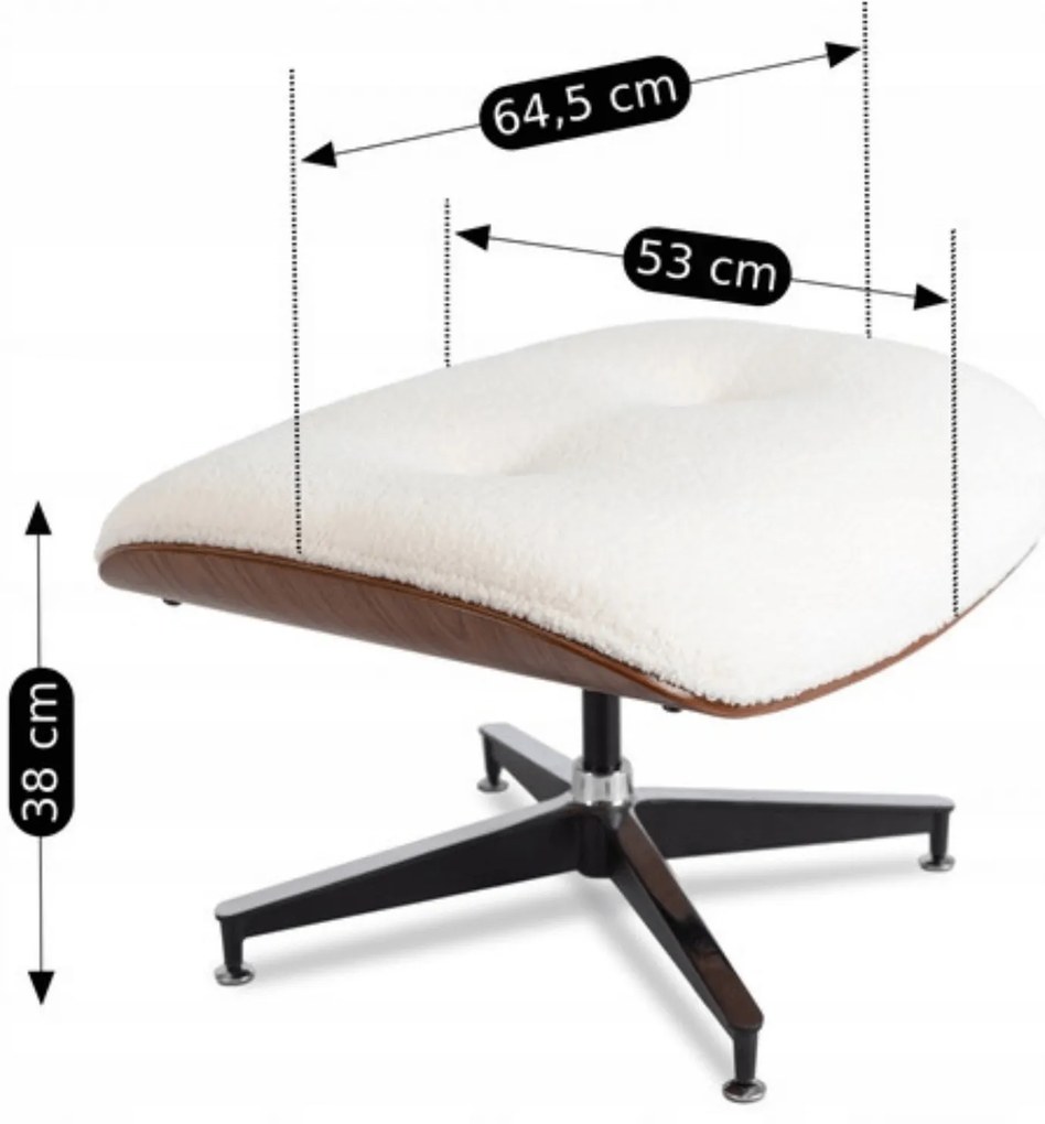 PROXIMA.store - Loftové otočné kreslo Palermo