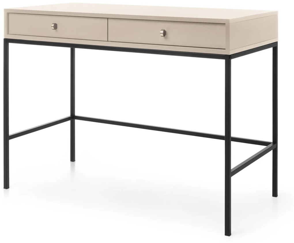 Toaletní stolek Mono II 104 cm béžový/černý
