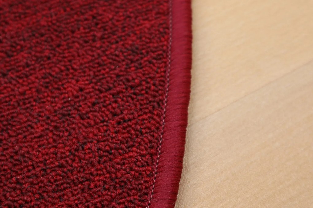 Vopi Nášľapy na schody Astra červená polkruh, samolepiaci - 28x65 polkruh (rozmer vrátane ohybu)