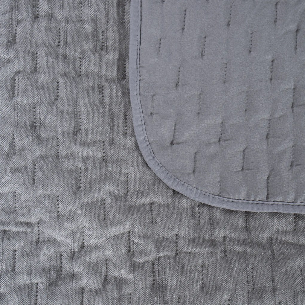 PREHOZ NA POSTEĽ CHELEN1 220X240 CM STRIEBORNÝ