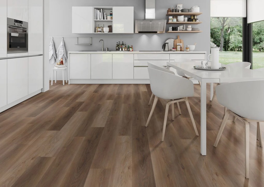 Oneflor, Vinylová podlaha lepená ECO 55 051 Walnut Natural, 1219,2 x 184,1 mm