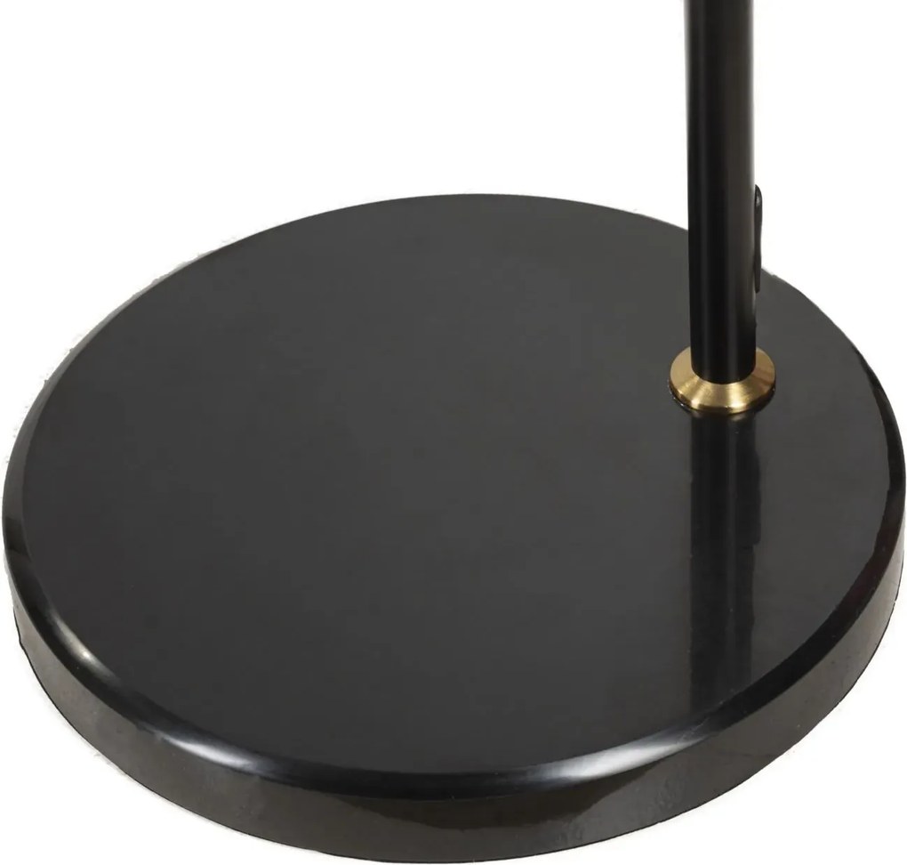 Stojacia lampa Plure 180 cm biela/čierna