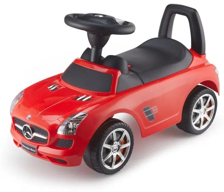 Detské odrážadlo - autíčko Mercedes SLS | červené