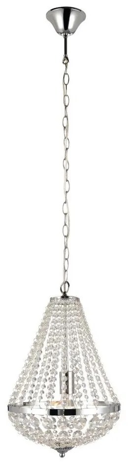 Markslöjd 104889 - Krištáľový luster na reťazi GRÄNSÖ 1xE27/60W/230V