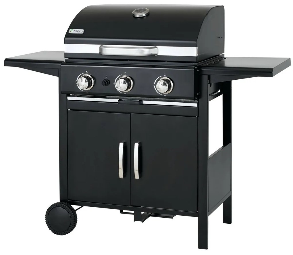 Tepro 3152 Plynový gril Mayfield 3, 3 horáky, 127 x 58 x 103 cm