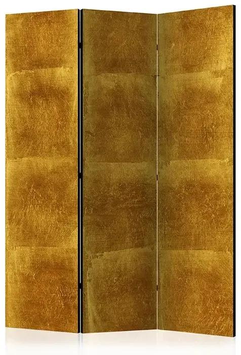 Paraván - Golden Cage [Room Dividers] Veľkosť: 135x172, Verzia: Jednostranný