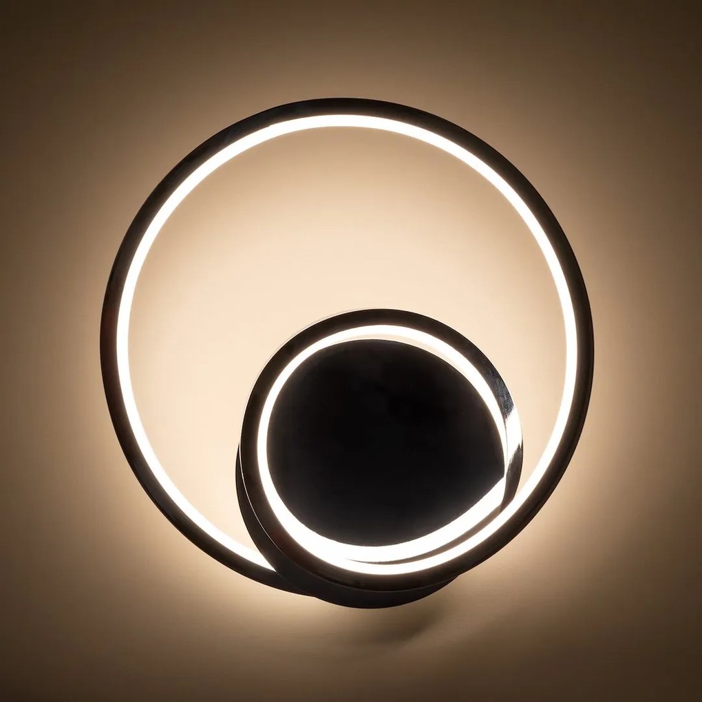 Nástenné LED svietidlo Lucero, 1x LED 13w, 4000k, ch