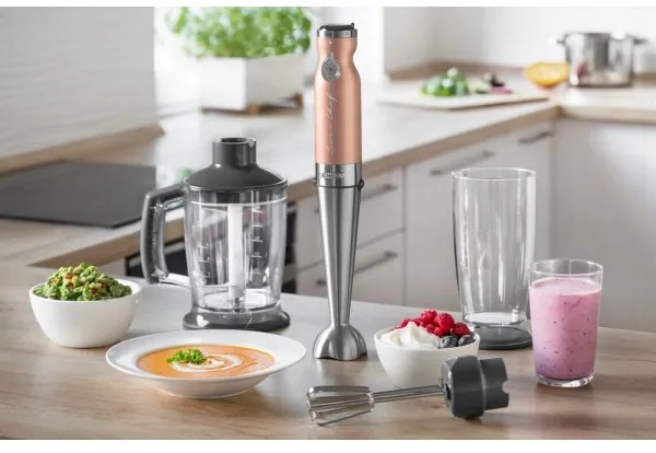 Sencor - Tyčový mixér 4v1 1200W/230V nerez/medená