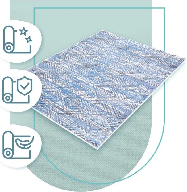 Koberec Agnella Soft Hornoya sivý