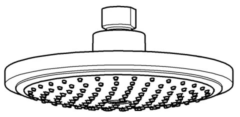 GROHE 27492000 - Sprchová hlavica EUPHORIA COSMOPOLITAN Ø 180 mm lesklý chróm