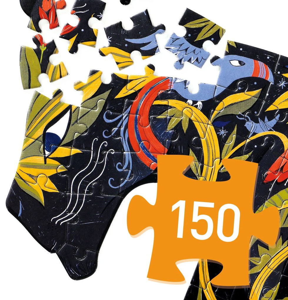 Puzzle art - Čierny panter - 150 ks