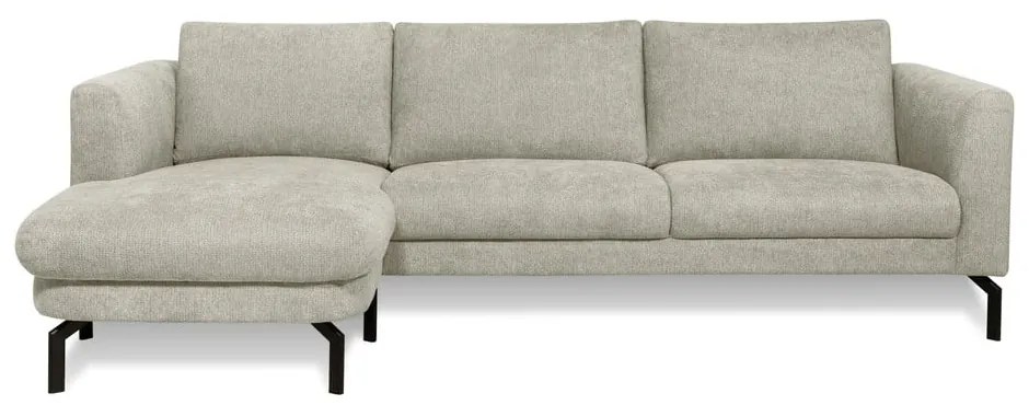 Svetlosivá rohová pohovka (ľavý roh) Gomero – Scandic