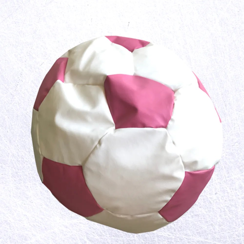 HOD SEDACÍ VAK Futbalová lopta Malá bielo ružová