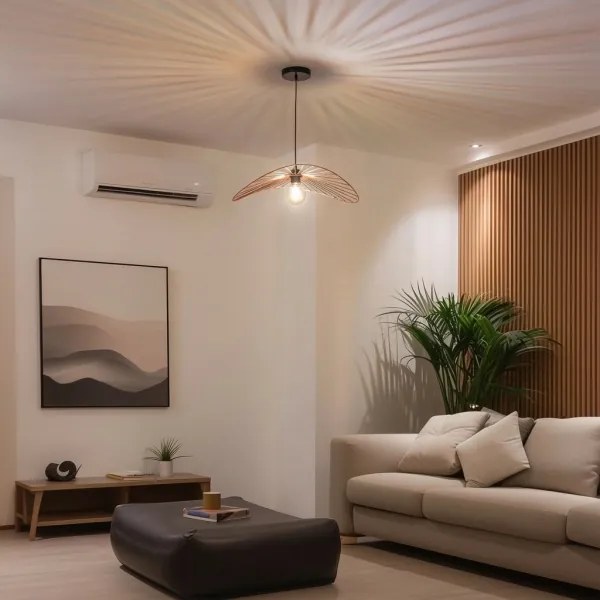 Brilagi - LED závesný luster CERIA WIRE 1xE27/40W/230V 40x56 cm bronz