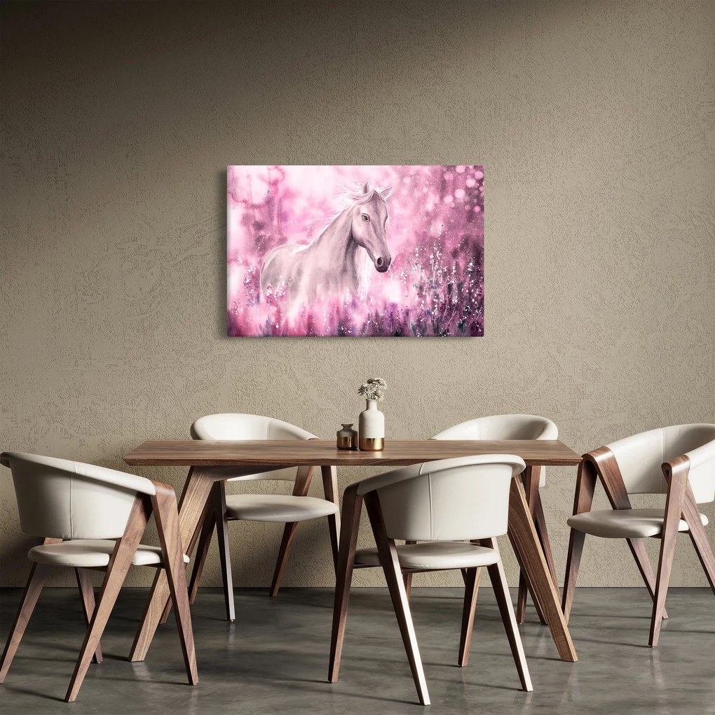 Obraz - Maľovaný kôň (90x60 cm)