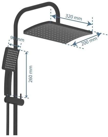 Schütte Sprchový systém Mallorca (100367150)