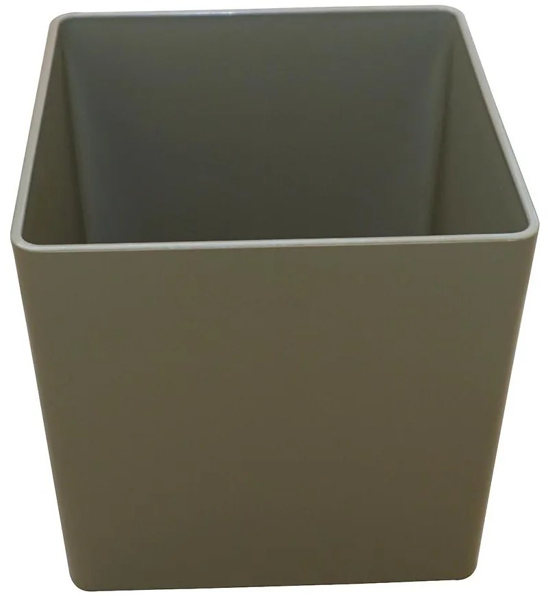 Kvetináč OSLO 22 cm olive green