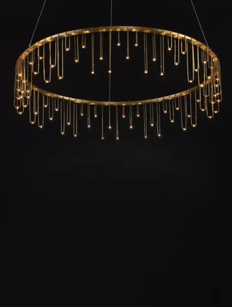 Luxusný luster Stellar 80 zlatá