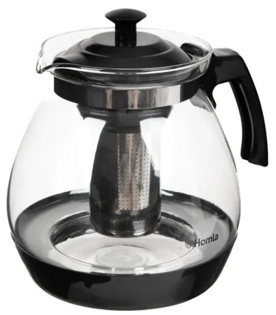 Džbán BEKER s infuzérom, čierny 894225 2,3L
