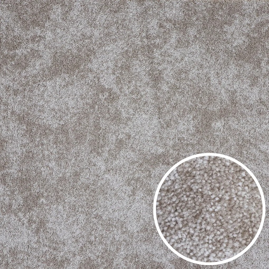 Koberec metráž Serenade 110, na mieru, šíře 4m,5m, béžová, filc, obývacia izba, ITC