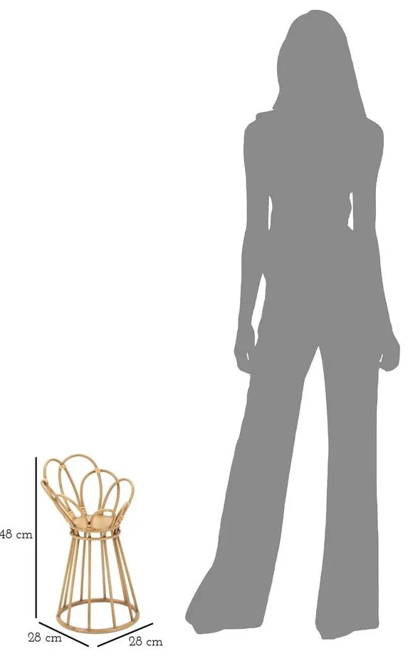 Kovový stojan na kvety ø 28 cm Panama – Mauro Ferretti