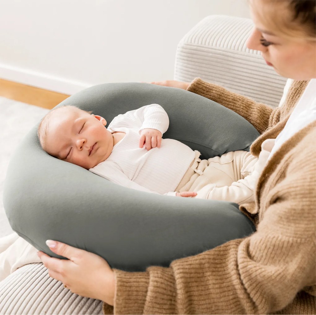 Hauck Univerzálny dojčiaci vankúš NURSE N FEED, Anthracite