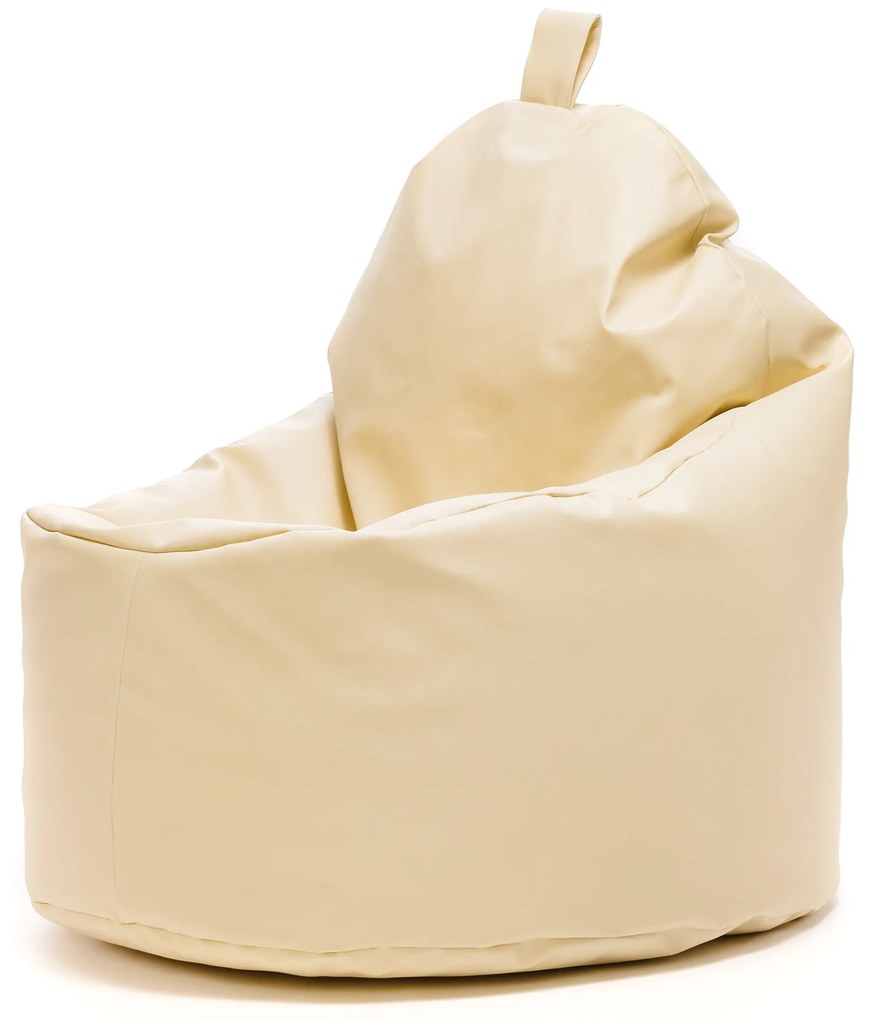 INTERMEDIC SK Sedací vak Yoko Ekokoža – 70x75 cm, rôzne farby Farba: E02 - Krémová svetlá (ekokoža)