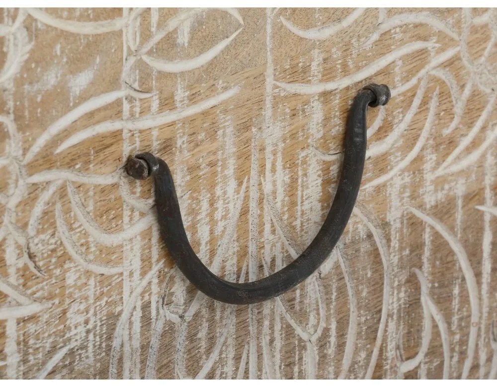 Truhlica z mangového dreva v prírodnej farbe 45x50 cm Malati – Støraa