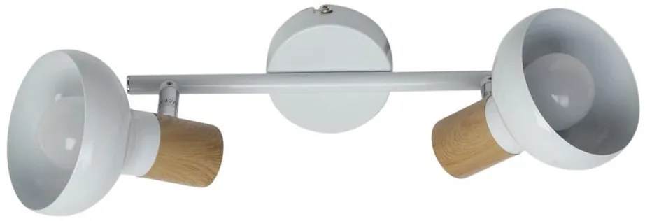 Candellux Biele stropné svietidlo Puerto pre žiarovku 2x E14 92-62659