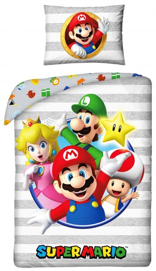 Halantex Detské obliečky SUPER MARIO 420