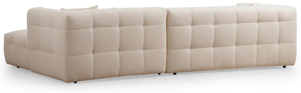 Štýlová rohová pohovka Chantelle 300 x 150 cm, pravá, béžová