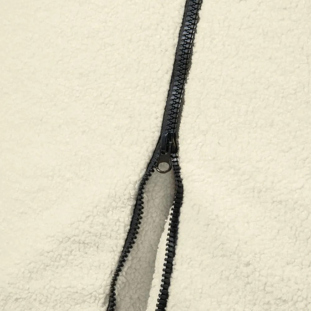 Hnedý detský sedací vak z textílie buklé Clip Clap 115 – SLOWDOWN