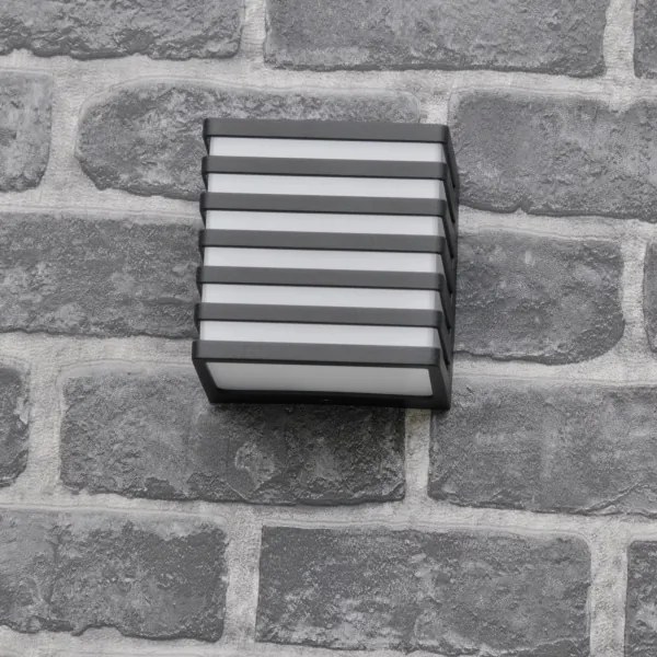 LED vonkajšie nástenné svietidlo MAXWELL LED/10W/230V IP54 antracit