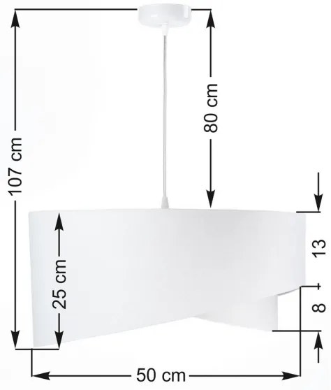 Luster na lanku GALAXY 1xE27/60W/230V