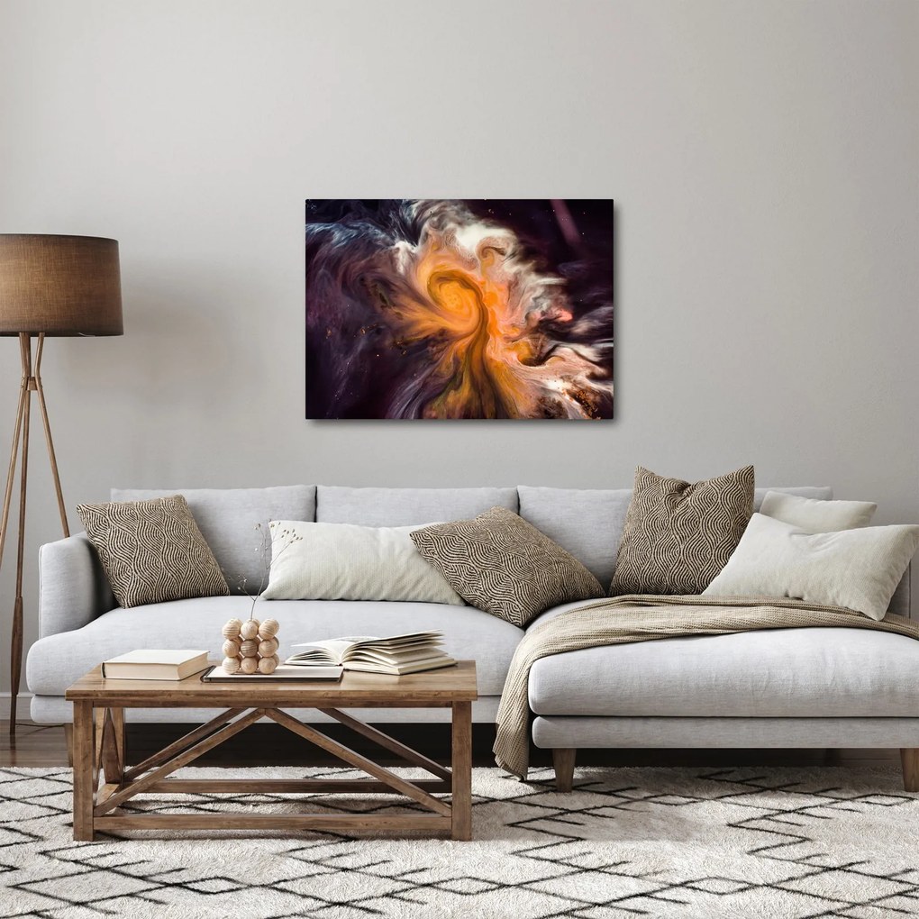 Abstraktné obraz - vesmír (70x50 cm)