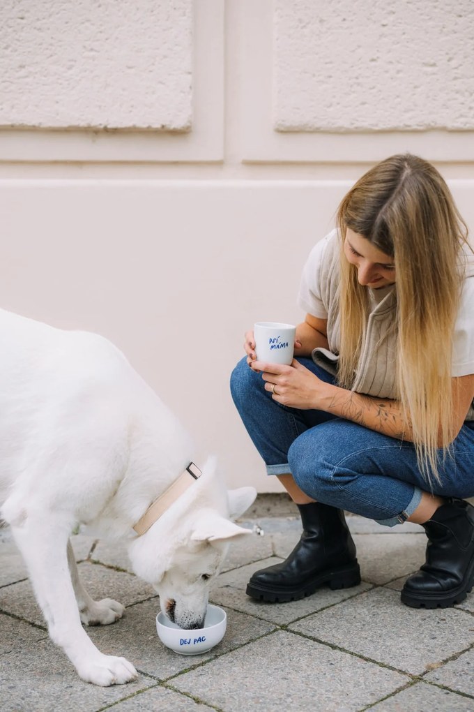 Bella Rose Porcelánový hrnček Psí máma 270 ml