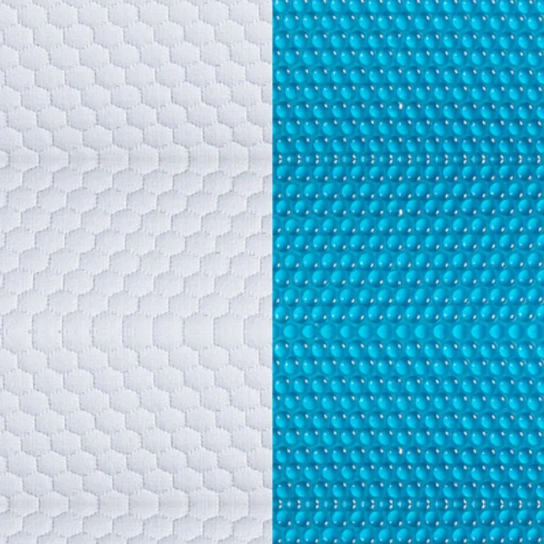 Termoplastický chladivý vankúš z pamäťovej peny biely Rozmer: 40x60 cm