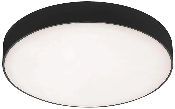 Rabalux LED vonkajšie stropné kruhové svietidlo TARTU 18W | 1800lm | 2800-6000K CCT | IP44 - čierna