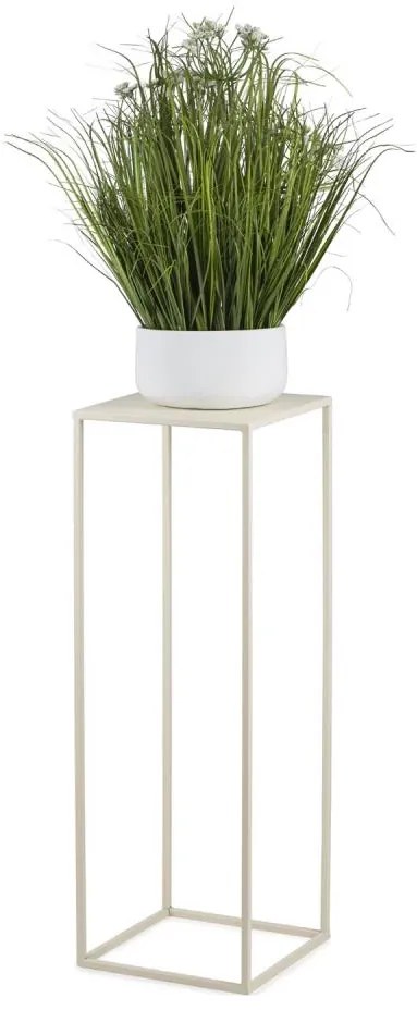 HowHomely Stojan na kvety 70x24 cm krémová 10-1363/70/krem