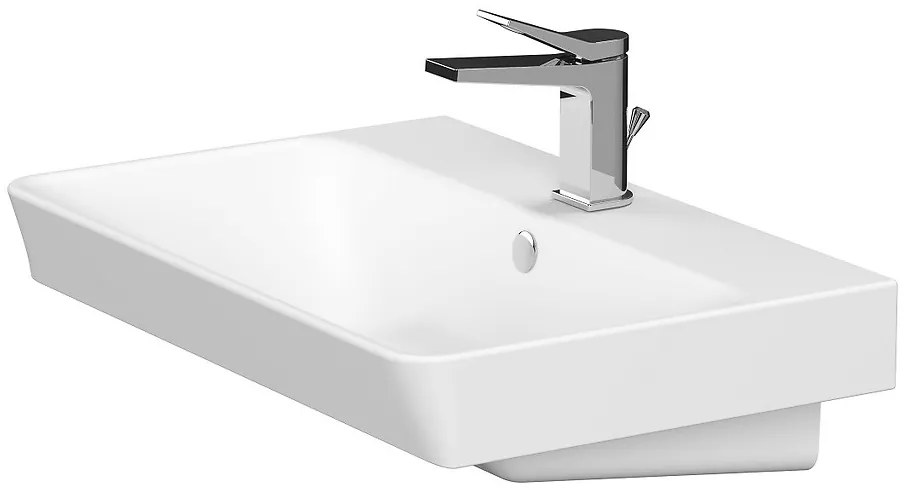 Cersanit Mille Slim, skrinkové umývadlo 60x41 cm, biela, K675-002