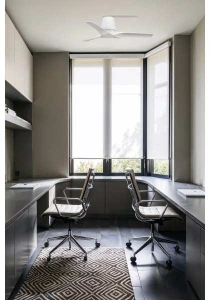 FARO 33826WT-Stropný ventilátor HEY TUB S biela pr. 90 cm WT + diaľkové ovládanie