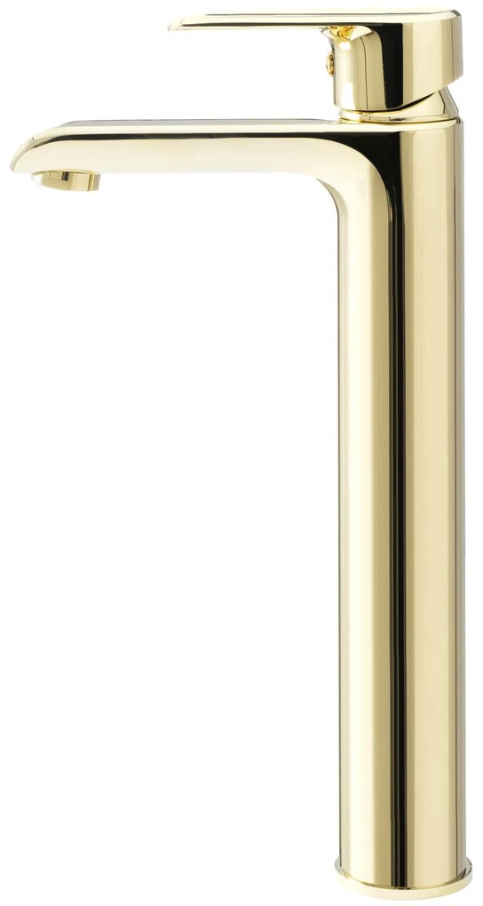 Rea Bloom, vysoká umývadlová batéria, zlatá, REA-B6201