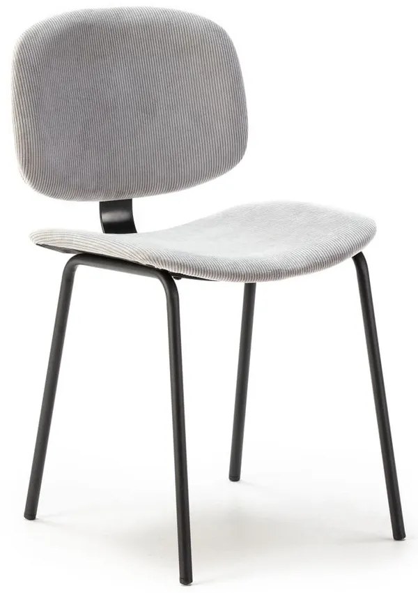 Sivé jedálenské stoličky v súprave 2 ks Arus – Marckeric