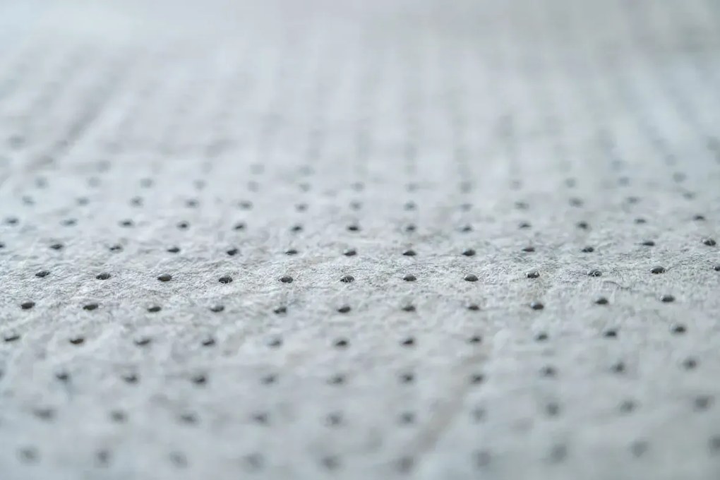 Plyšový okrúhly koberec SOFT 90 cm - žltý