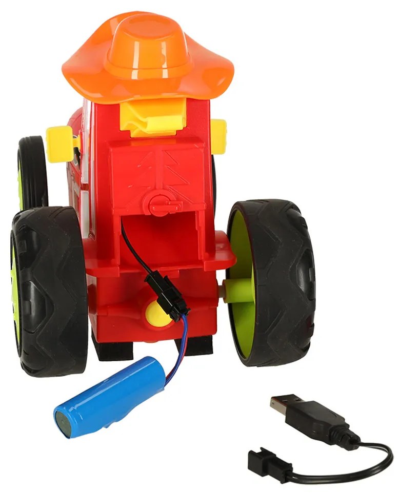 KIK RC traktor na diaľkové ovládanie skákajúci traktor tancujúci zvuk