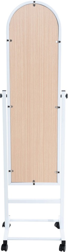 Stojace zrkadlo Evoir - 151x39x39 cm - Biela