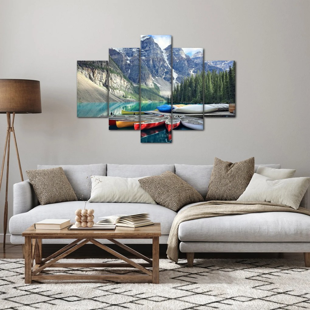 Obraz - Moraine Lake (150x105 cm)