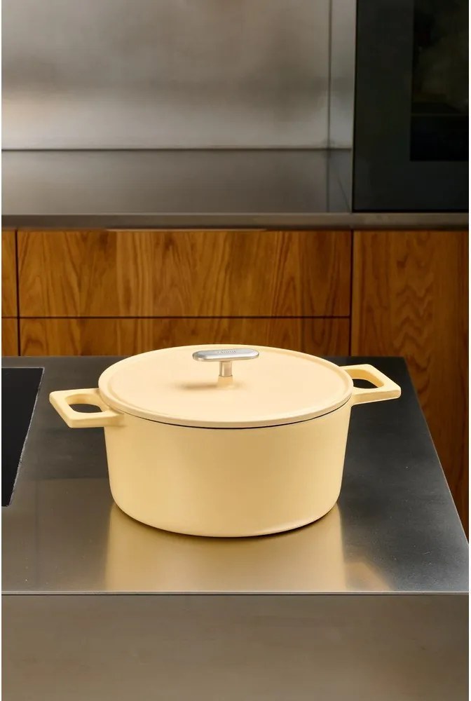 Liatinový kastról s pokrievkou na indukčný varič 5,5 l Mattia 3.0 – FABINI